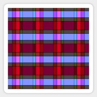 Vintage 1950's Checker pattern Sticker